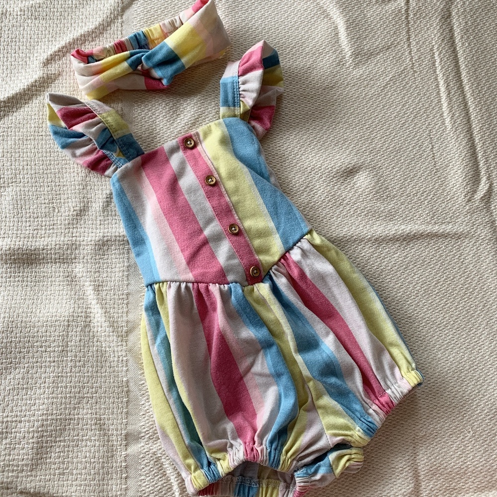 romper with headband